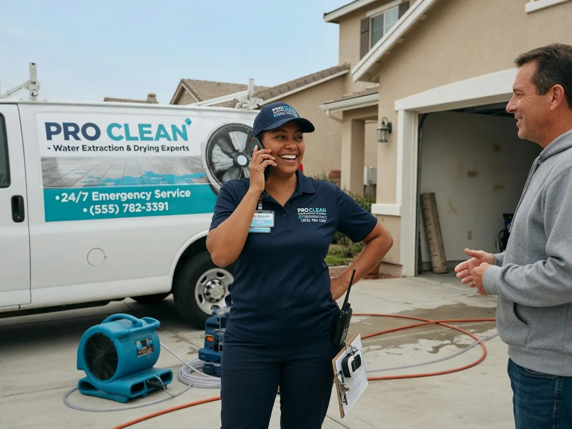 Water Extraction & Drying La Palma, CA FAQs